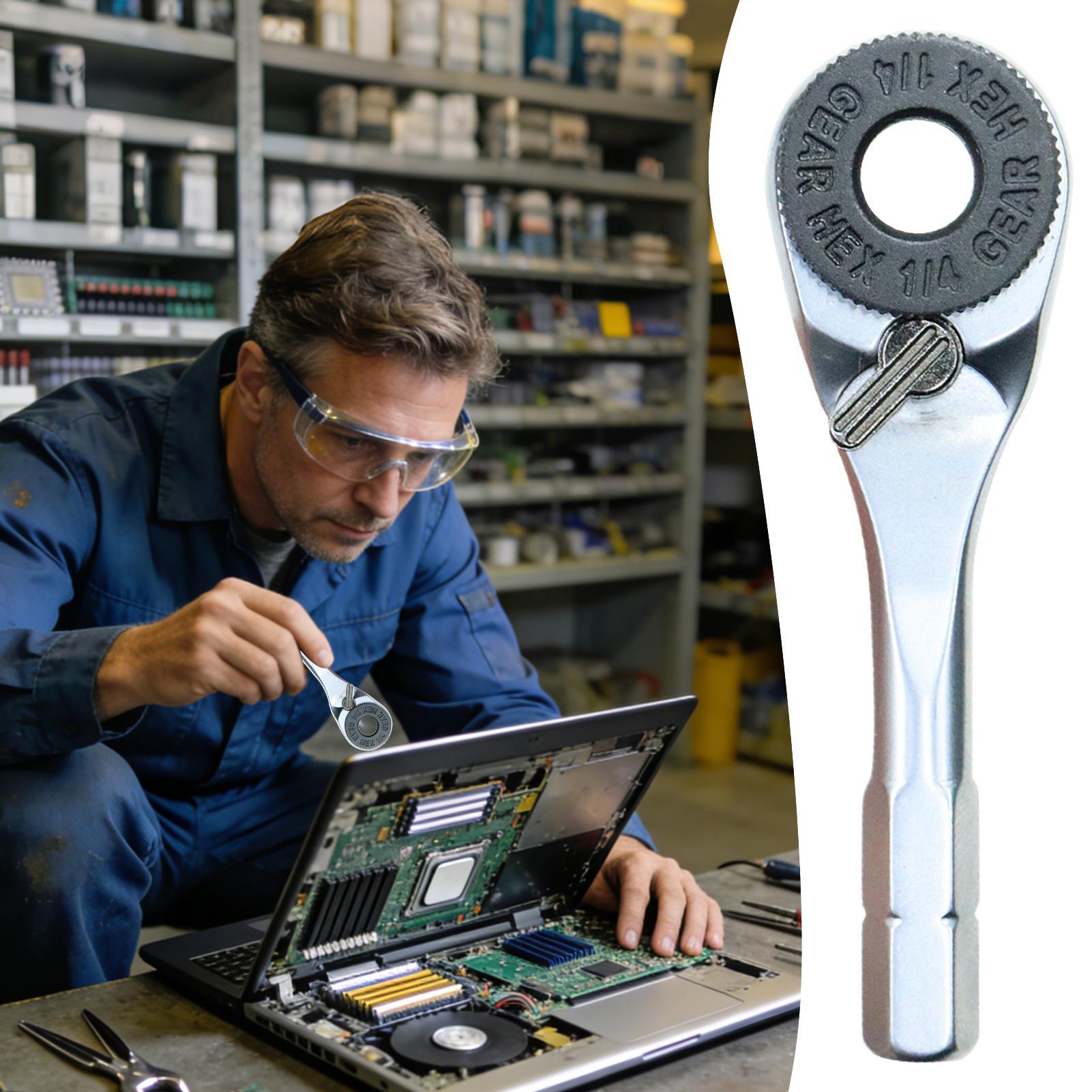Furniture Hardware Restoration - Small Ratchet Portable Ratcheting Wrench Furniture