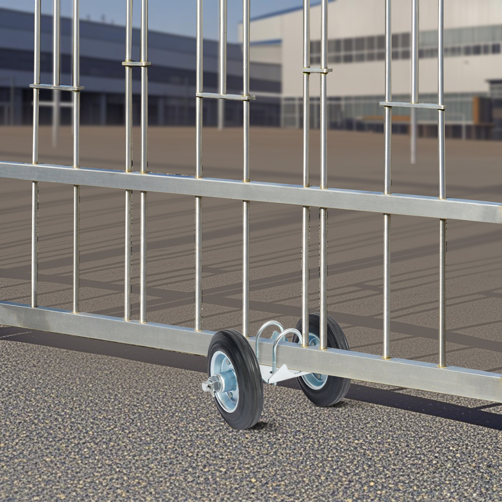 Furniture Hardware Warehouse - Sliding Gate Wheels Kit 600 lbs