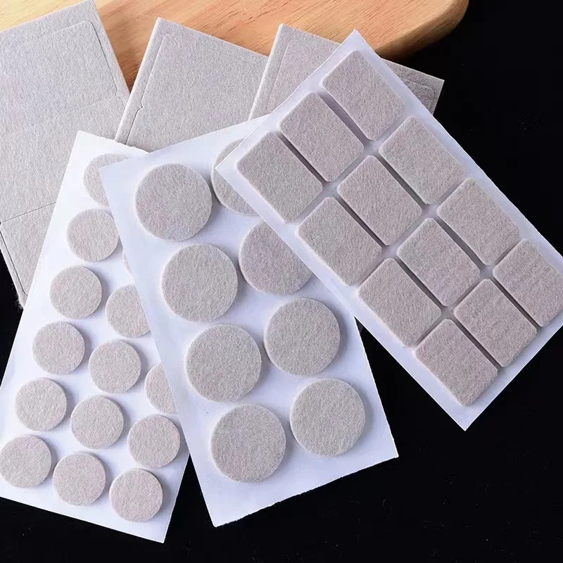 3-72Pcs Felt Chair Leg Pads 3m - Furniture Foot Pad ulasan dan harga