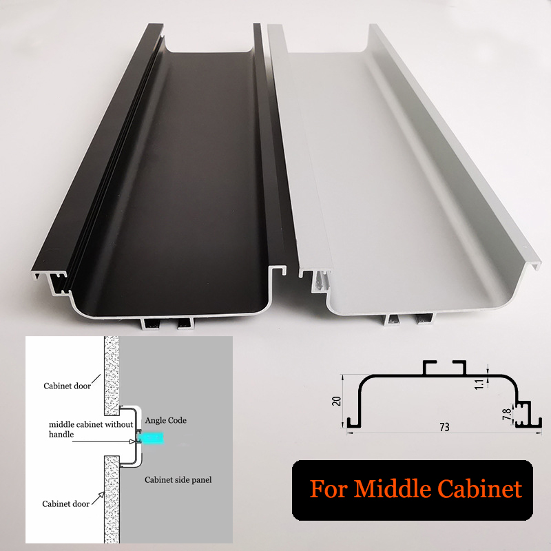 Long Cabinet Door Handles L-Sh - Furniture Joinery Hardware ulasan dan harga