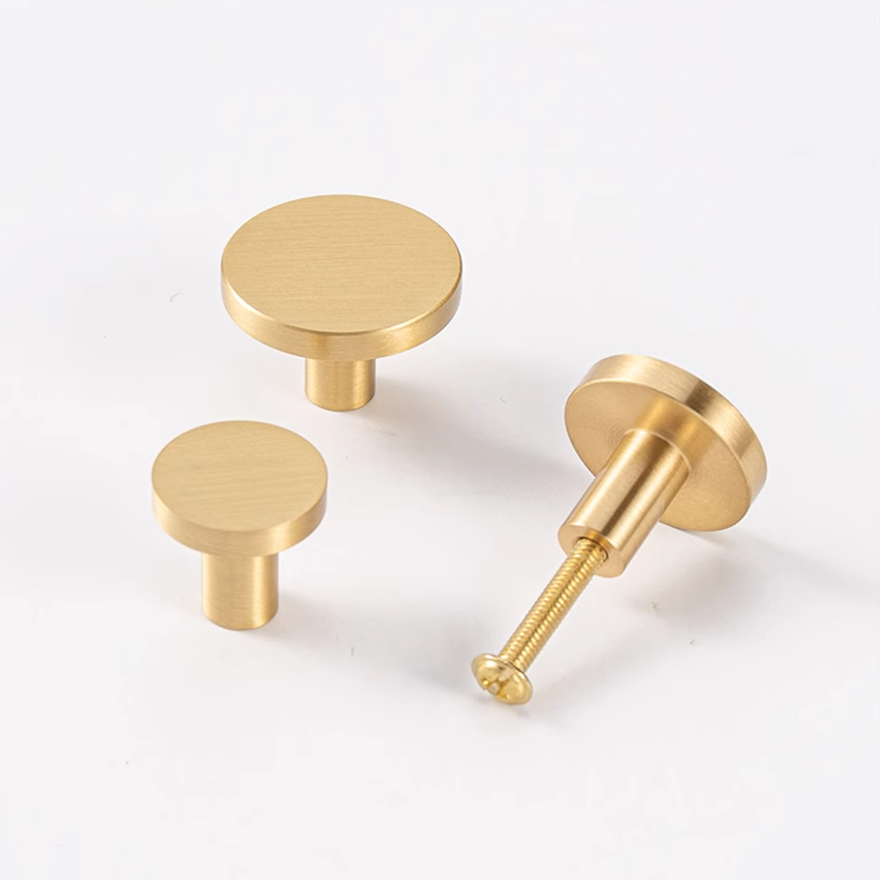 Round Brass Kitchen Cabinet Dr - Furniture Hardware Restoration ulasan dan harga