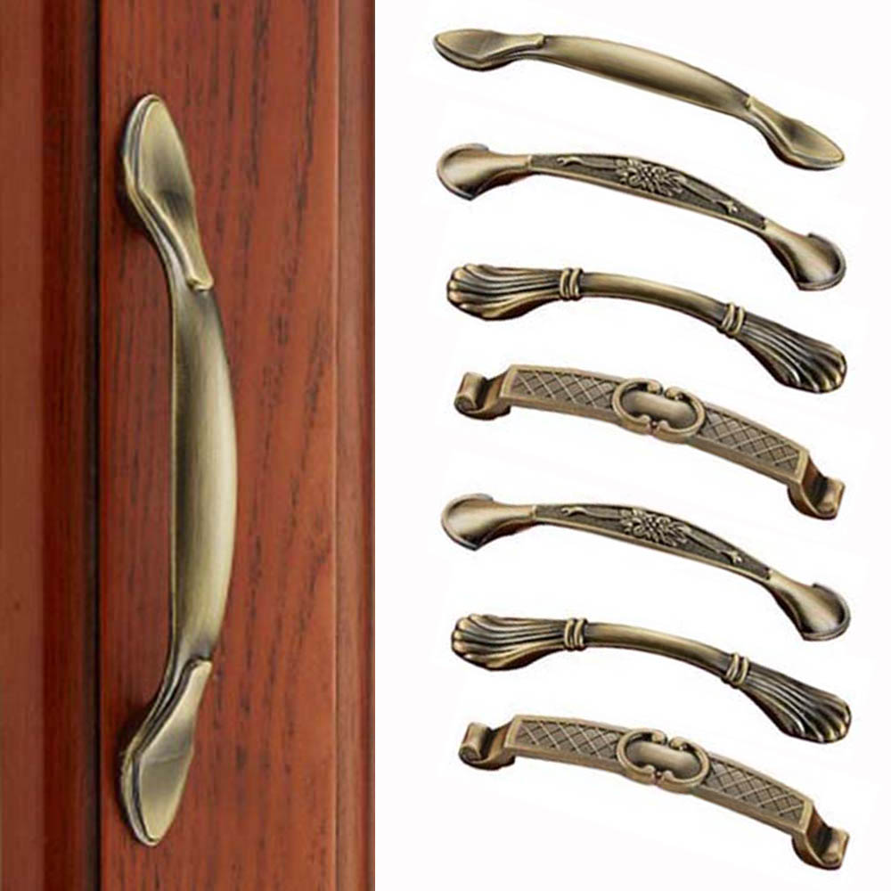 Vintage Bronze Wardrobe Dresse - Furniture Hardware Drawer Pulls ulasan dan harga