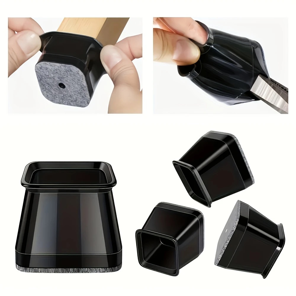 24 Pcs Chair Leg Floor Protect - Furniture Foot Pad ulasan dan harga