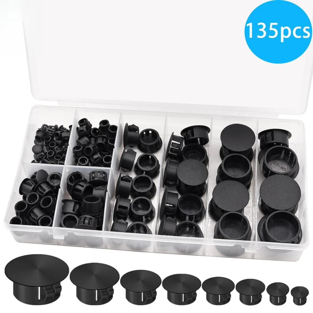 135pcs Cover Screw-type Plug H - Furniture Screw Type ulasan dan harga