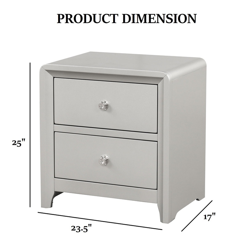 Contemporary Nightstand with N - Furniture Joinery Hardware ulasan dan harga