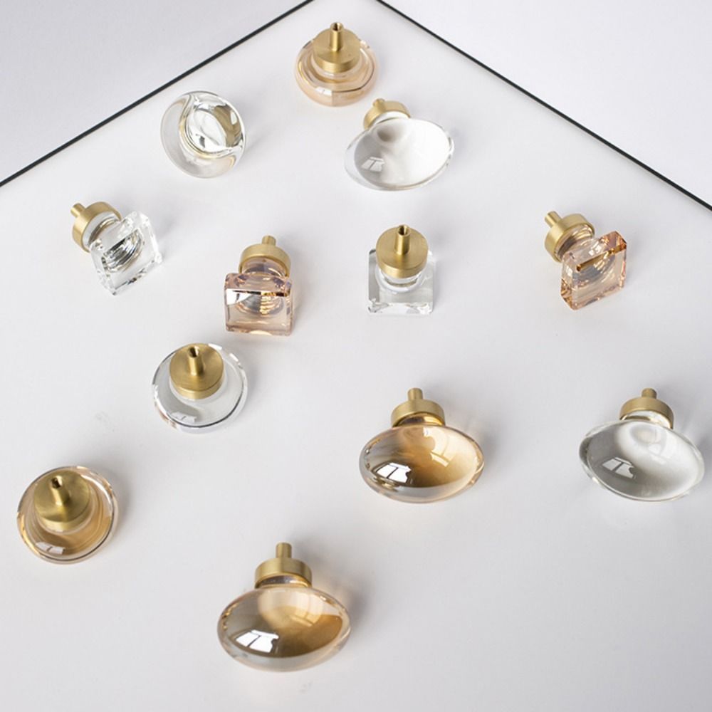 Crystal Glass Furniture Handle - Furniture Hardware Restoration ulasan dan harga