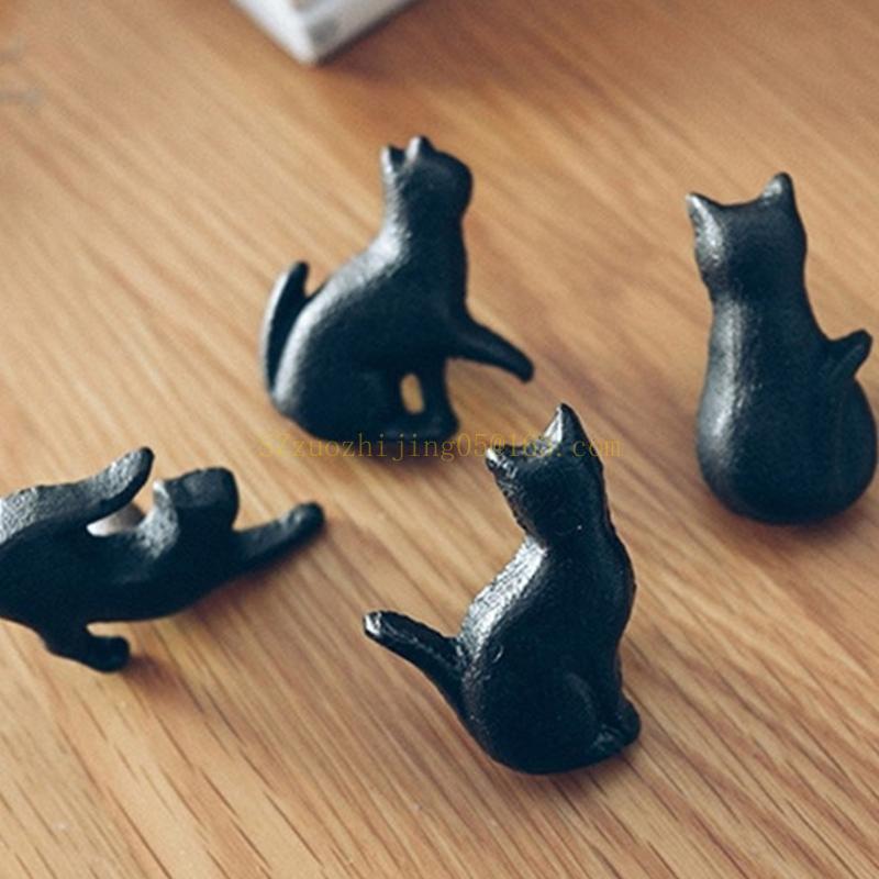 4Pcs Cats Dressers Knob Kitche - Unique Furniture Hardware ulasan dan harga