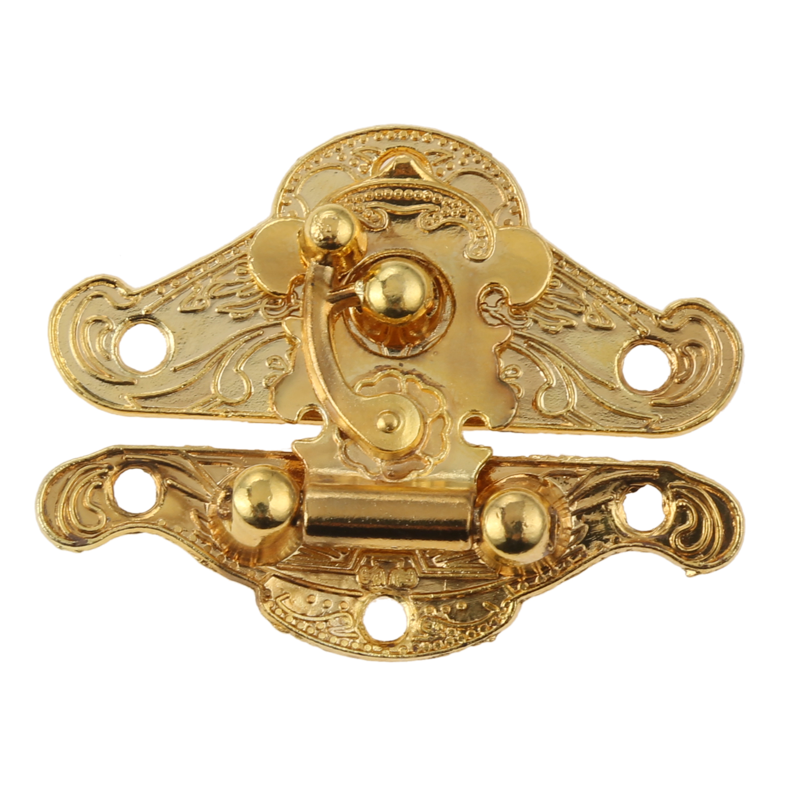 2 Pcs Antique Gold Box Hasp Lo - Furniture Joinery Hardware ulasan dan harga