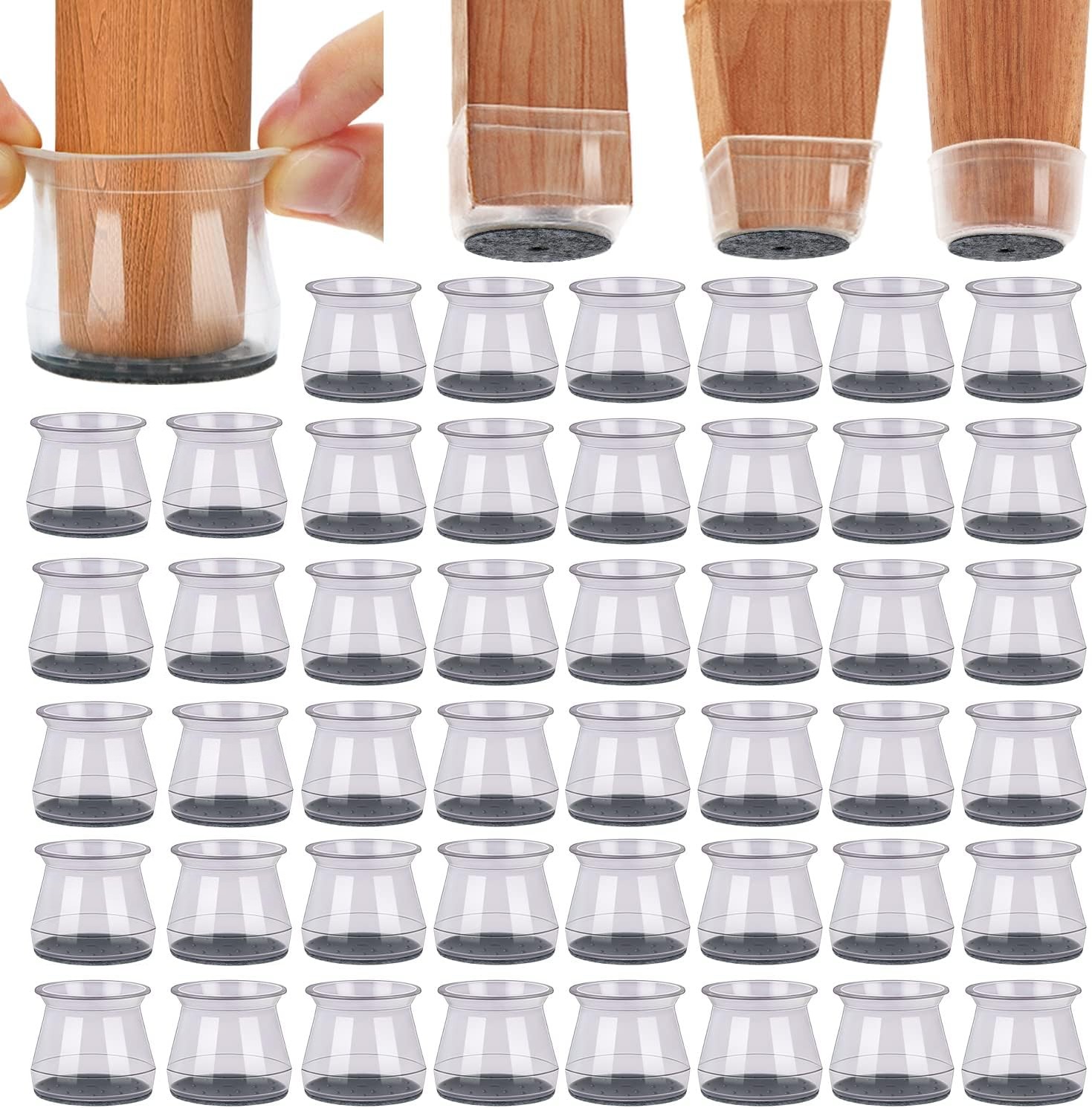 16 Pcs Chair Leg Floor Protect - Furniture Foot Pad ulasan dan harga