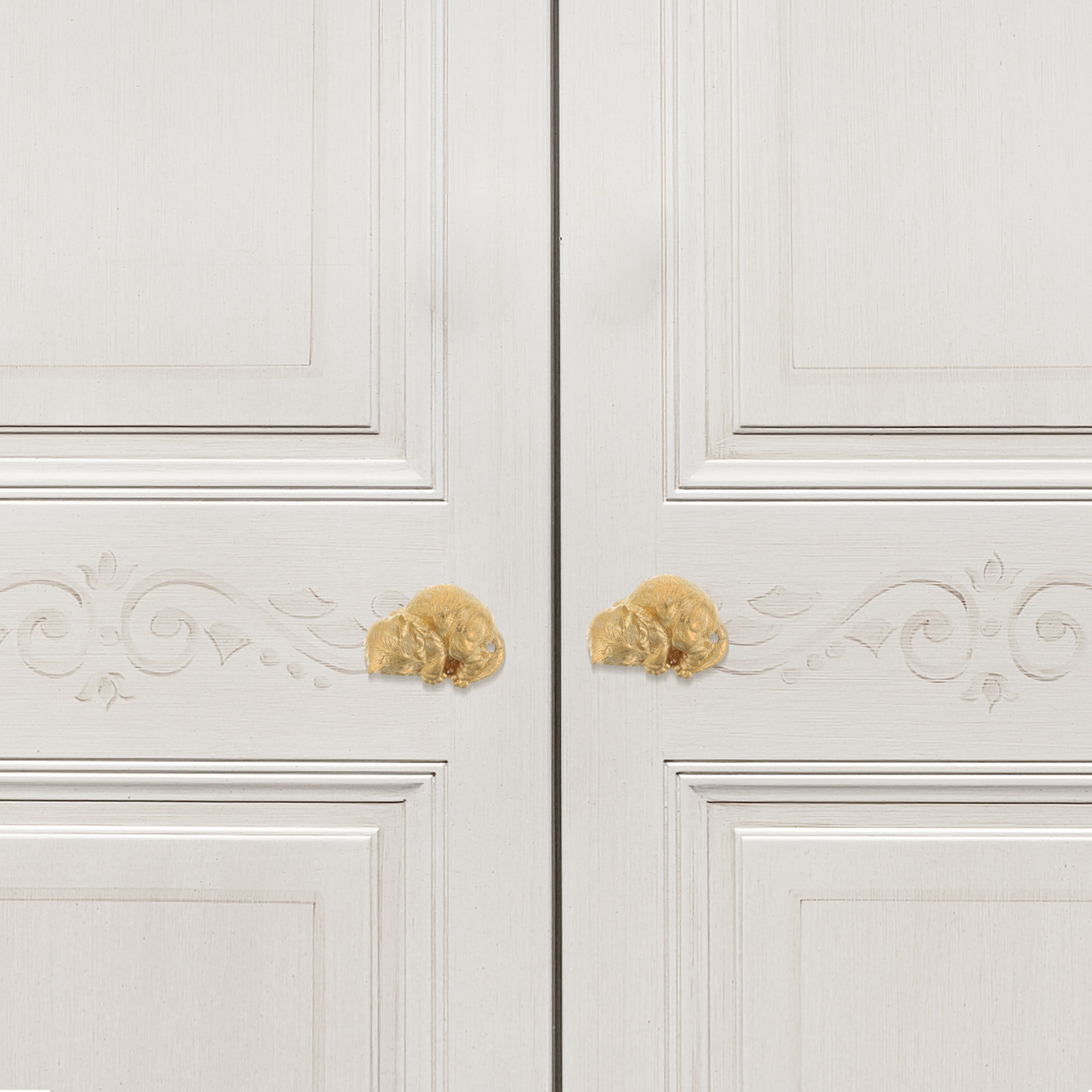 Brass Door Handle Unique Vinta - Unique Furniture Hardware ulasan dan harga