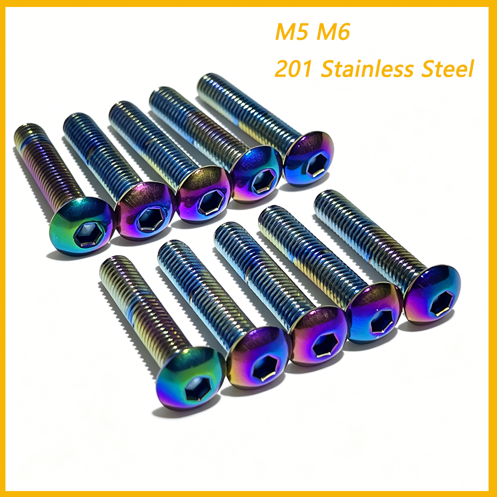 5pcs 201 Stainless Steel Round - Furniture Joinery Hardware ulasan dan harga