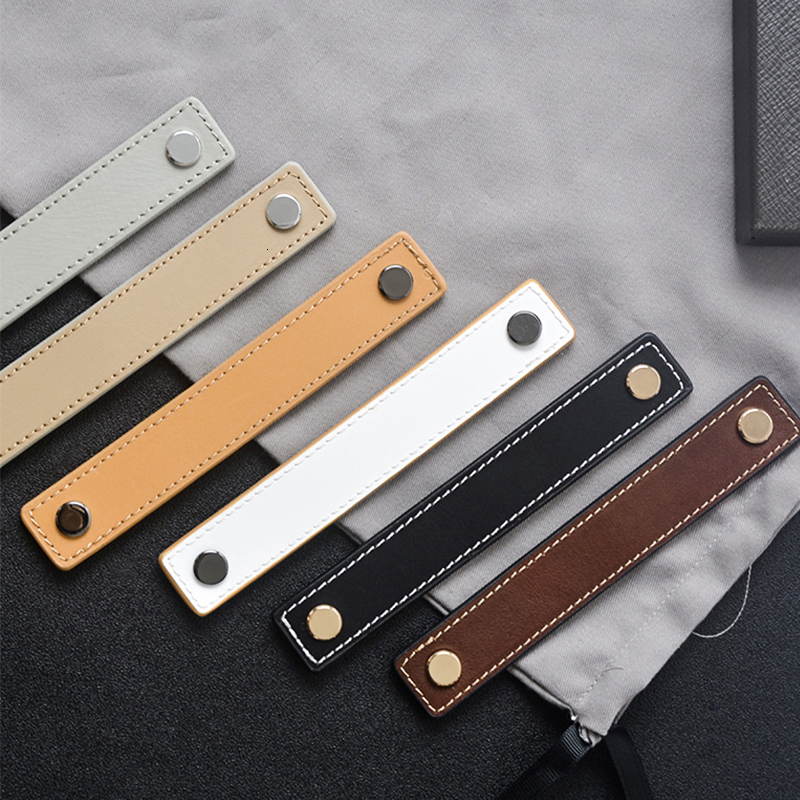 Both sides/Genuine Leather Han - Furniture Hardware Drawer Pulls ulasan dan harga