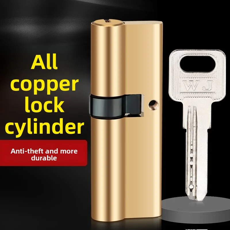 Brass Door Cylinder Lock Set/H - Furniture Joinery Hardware ulasan dan harga