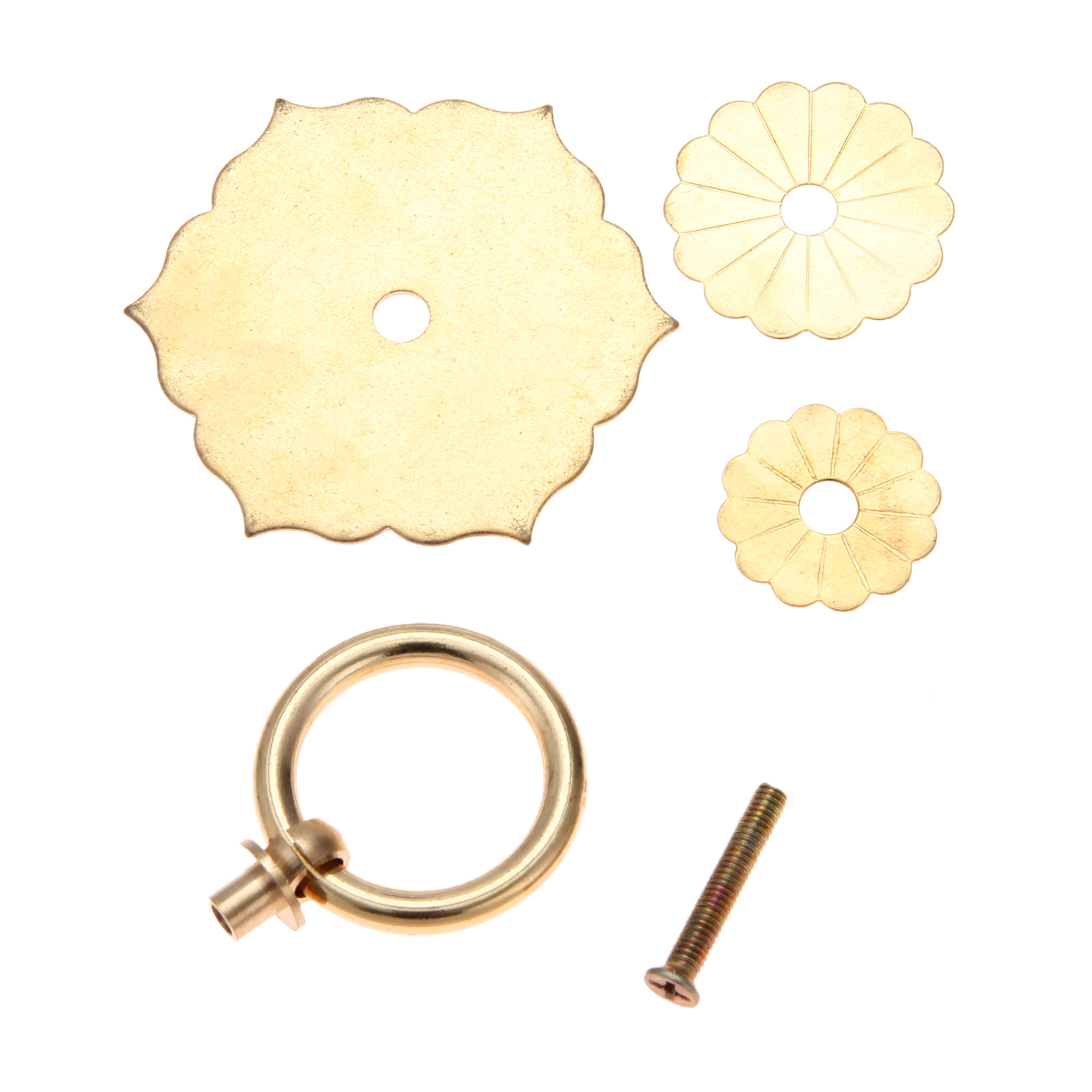 1PC 62*60mm Brass Unique Flowe - Unique Furniture Hardware ulasan dan harga