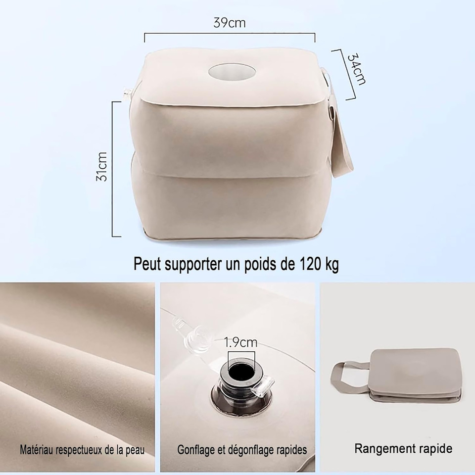 PVC Footrest Pillow Handle Aux - Furniture Foot Pad ulasan dan harga