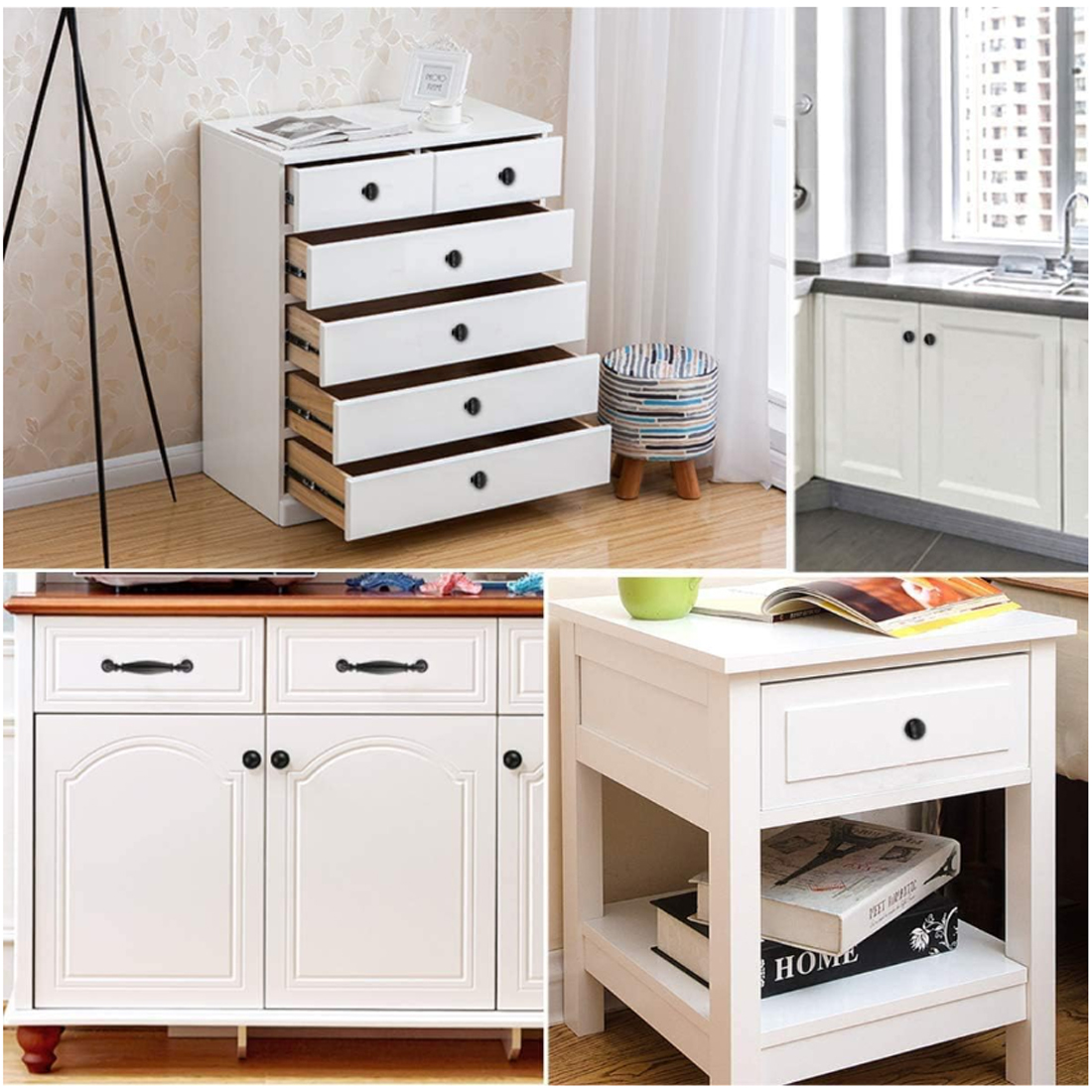 5PCS Aluminum  Kitchen Cupboar - Furniture Hardware Restoration ulasan dan harga