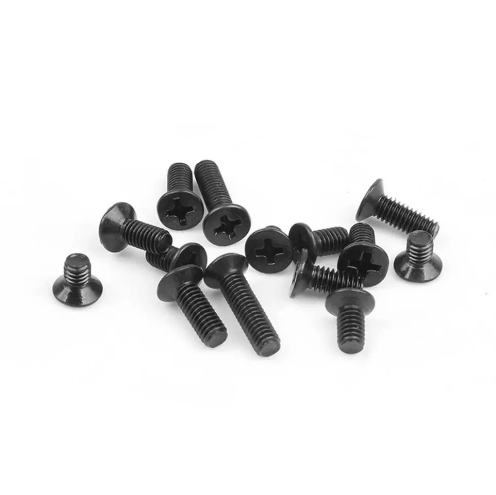 500pcs Black Screws and Screwd - Furniture Screw Type ulasan dan harga