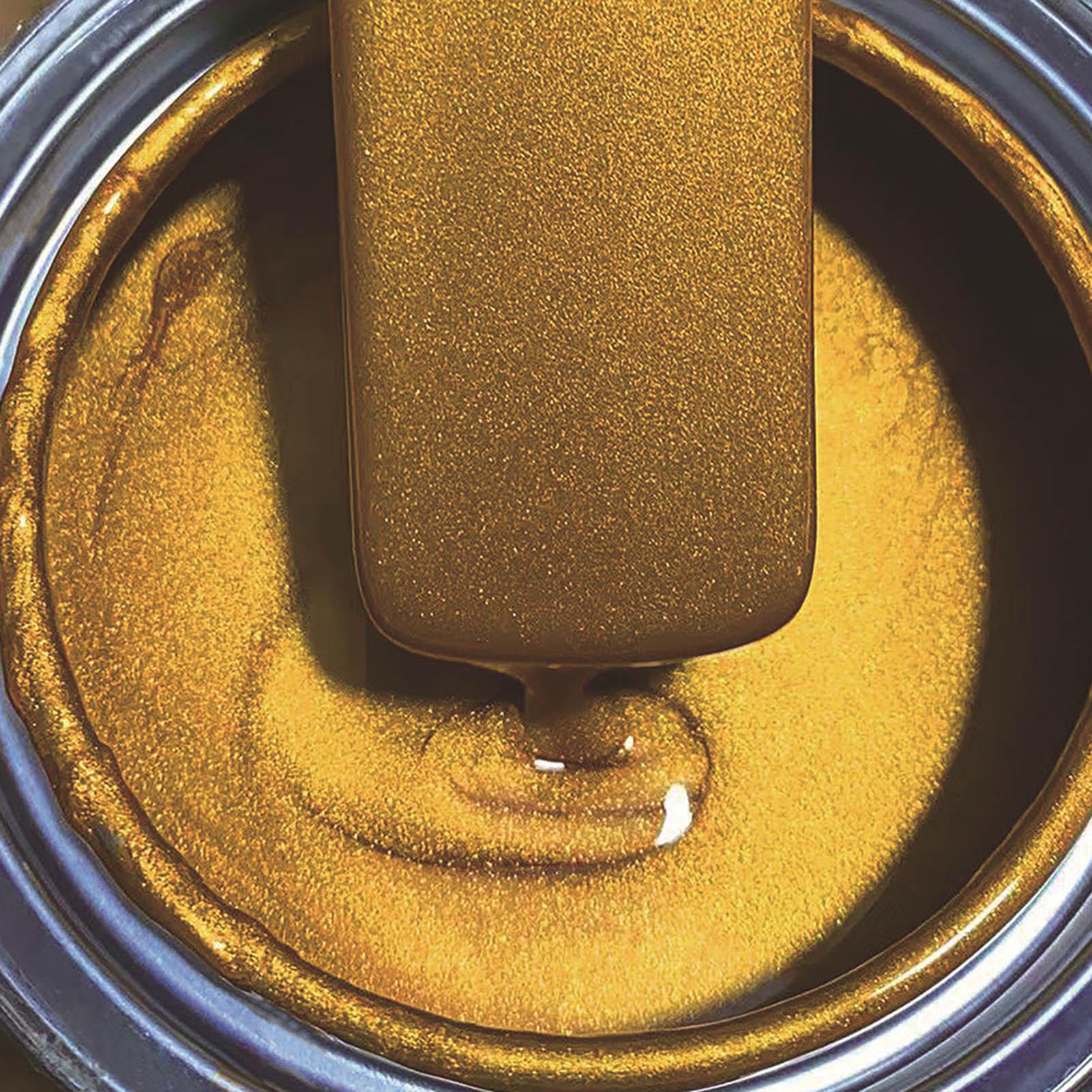 Gold Craft Paint 300g Water-Ba - Furniture Hardware Paint ulasan dan harga