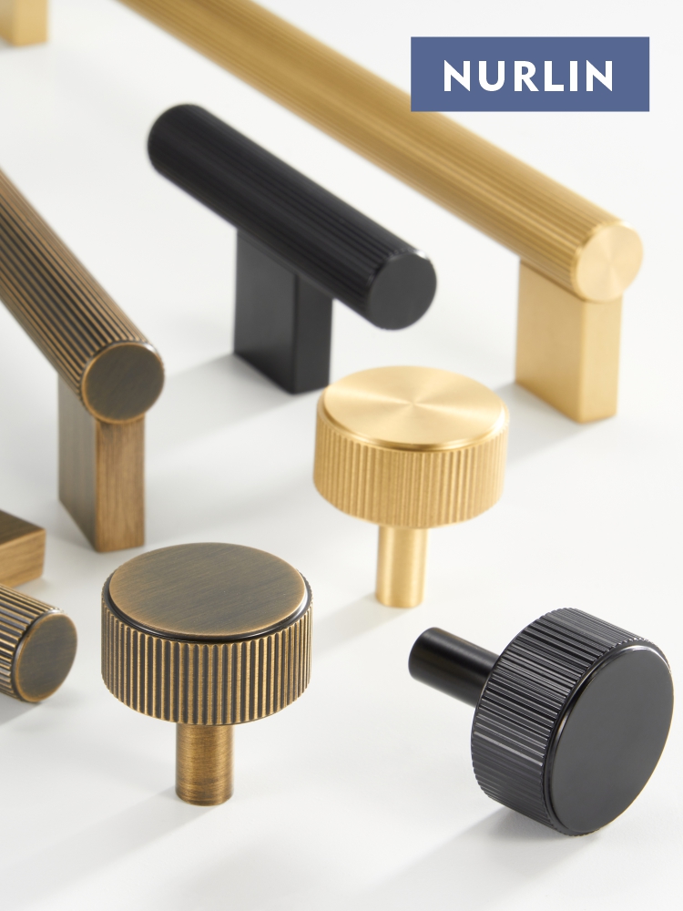 Nurlin Solid Brass New Linear  - Furniture Hardware Restoration ulasan dan harga