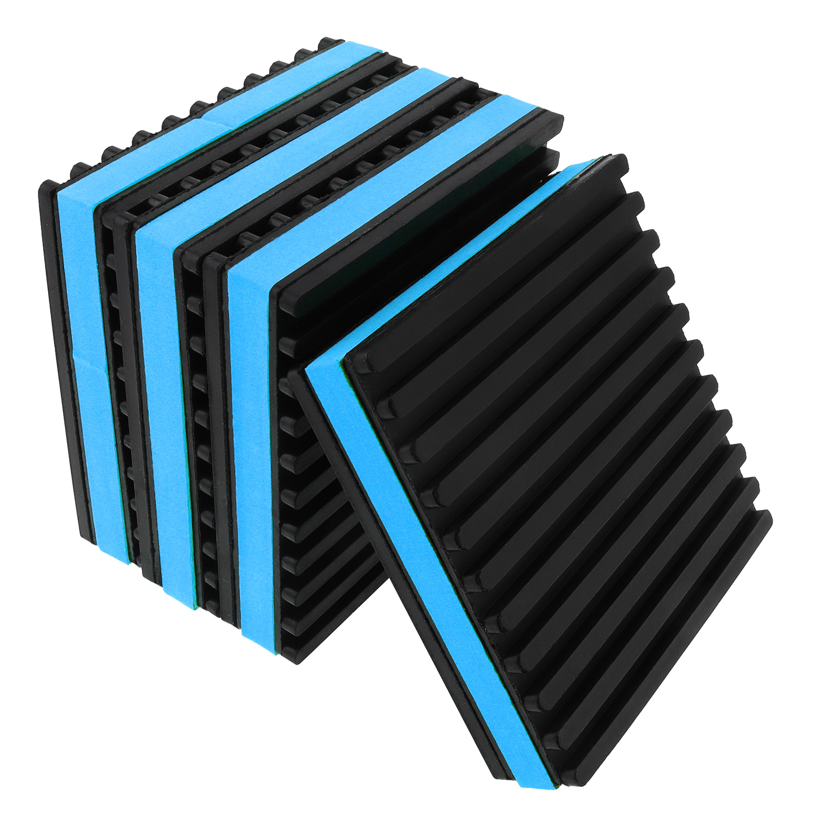 4pcs Rubber Anti-Vibration Pad - Furniture Foot Pad ulasan dan harga