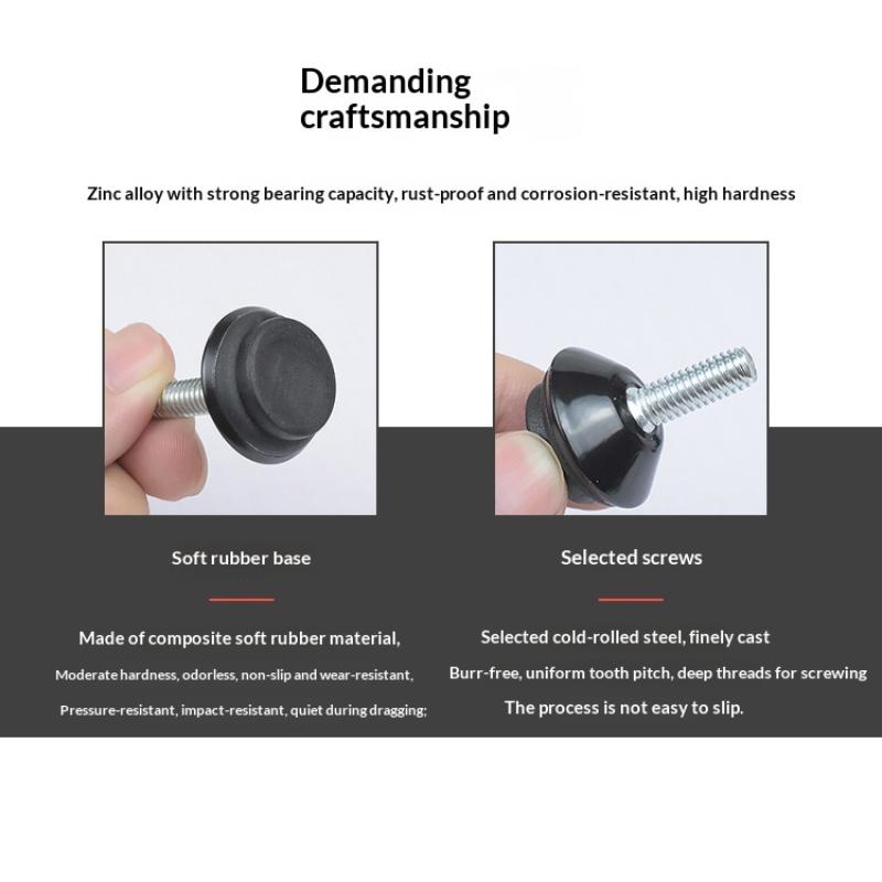 4Pcs Adjustable Furniture Leve - Furniture Screw Type ulasan dan harga